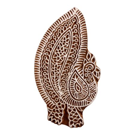 Set of 1 Piece New Wooden Printing Block